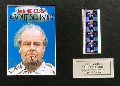 Hand crafted gift inc original 35mm cells for ABOUT SCHMIDT fans (Jack Nicholson)