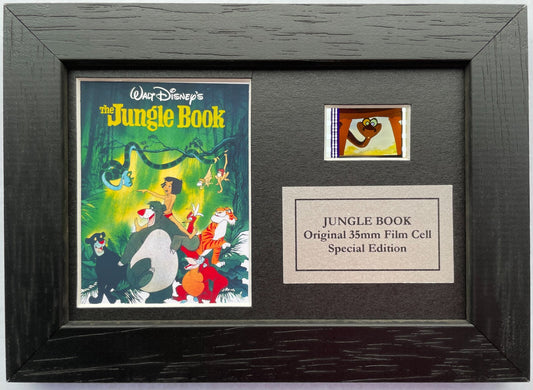 Handmade gift inc original Mini 35mm cells for Walt Disney's JUNGLE BOOK fans