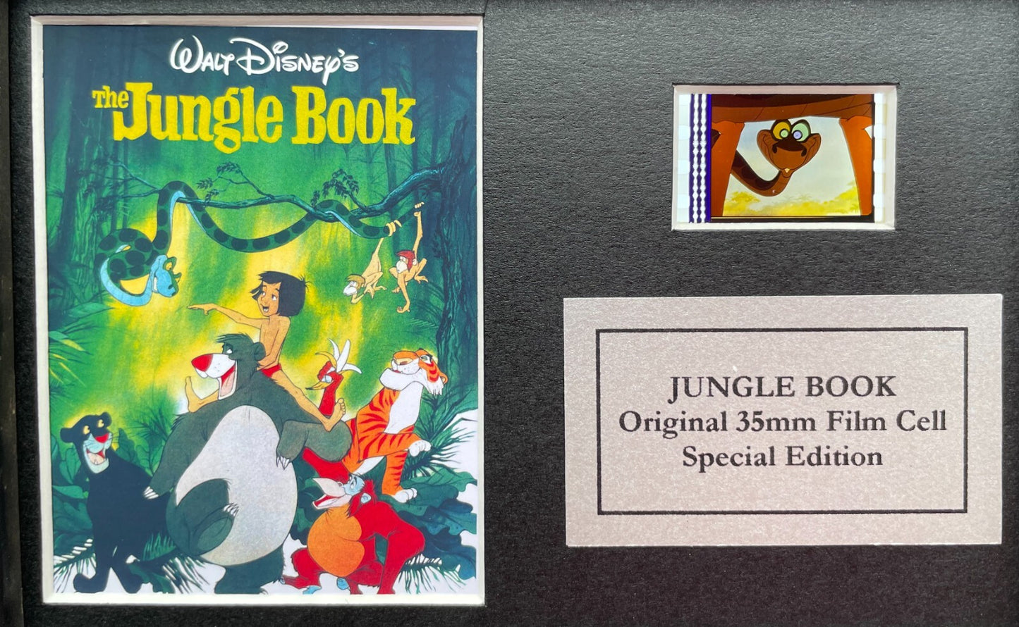 Handmade gift inc original Mini 35mm cells for Walt Disney's JUNGLE BOOK fans
