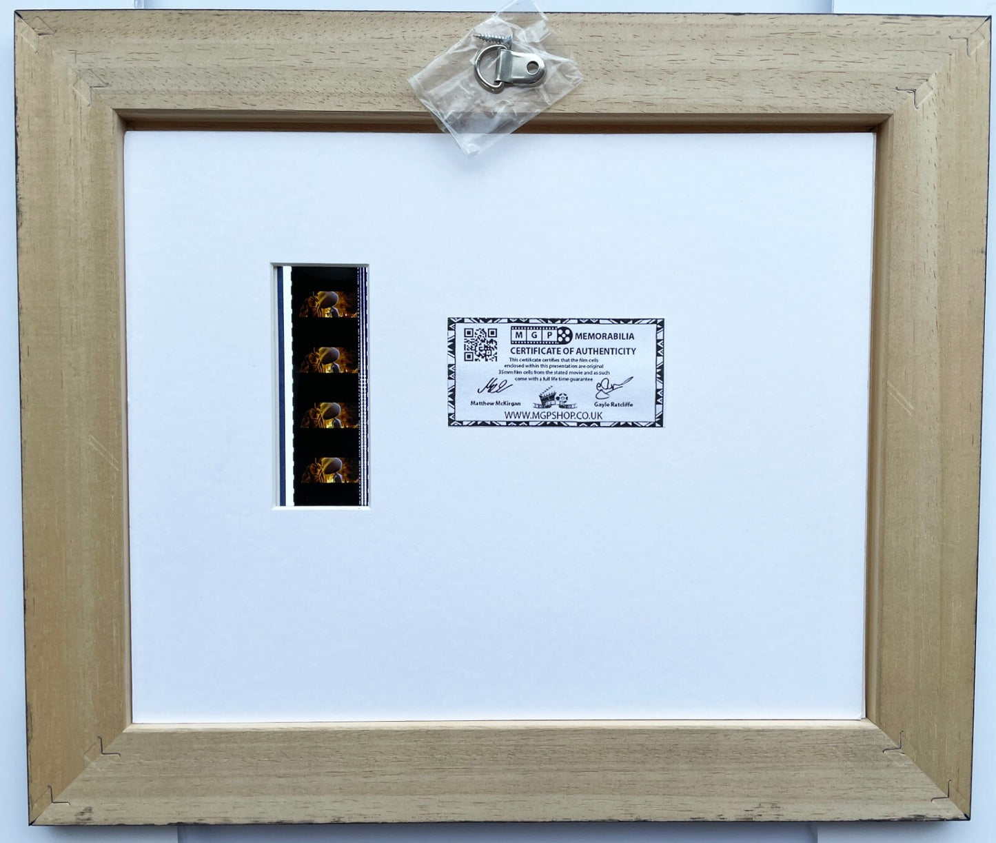 A BUGS LIFE 1998 Original 35mm Film Cells set within Quality Wood Frame + COA