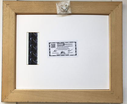 Hand crafted display featuring original 35mm film cells for 12 MONKEYS 1996 fans