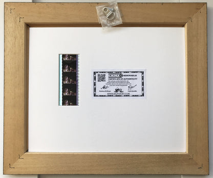 Handmade display featuring original 35mm film cells for 13 GOING ON 30 fans