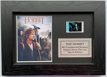 Hand crafted display featuring original Mini film cells for The Hobbit fans vAUJ