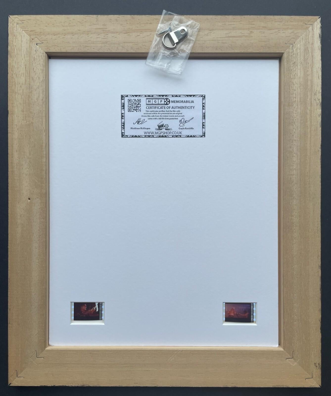 ESCAPE from NEW YORK (Kurt Russell) Original 35mm film cell Memorabilia + Coa