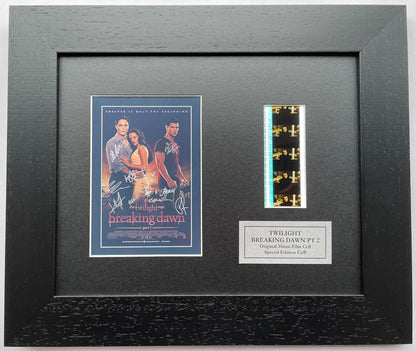 Hand crafted display featuring original film cells THE TWILIGHT SAGA fans vSR
