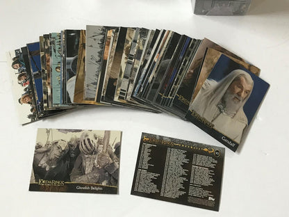 Rare Tops Cards for Lord of The Rings fans - Return of The King TOPPS cards - Complete set UNOPENED