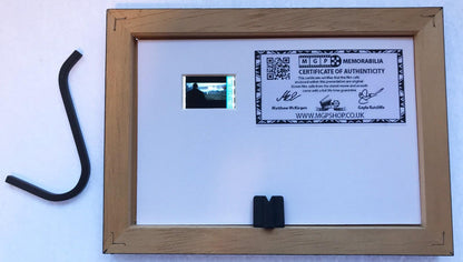 Hand crafted gift inc original Mini 35mm filmcells for a LAW ABIDING CITIZEN fan