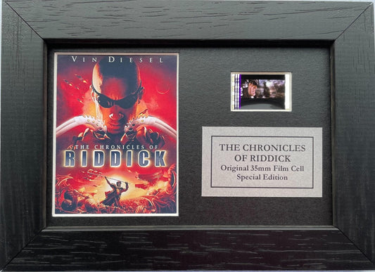 Handmade display inc original Mini film cells for THE CHRONICLES Of RIDDICK fans
