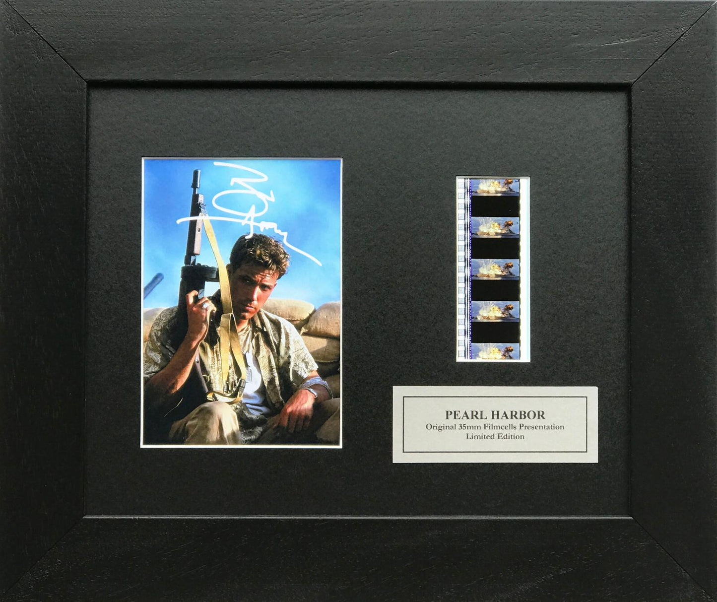 PEARL HARBOR of 2001 (Ben Affleck) Original 35mm film cell Memorabilia + COA