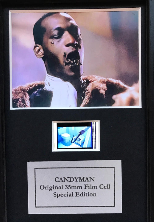 CANDYMAN of 1992 (Tony Todd) Original Mini 35mm Film Cell Memorabilia + COA