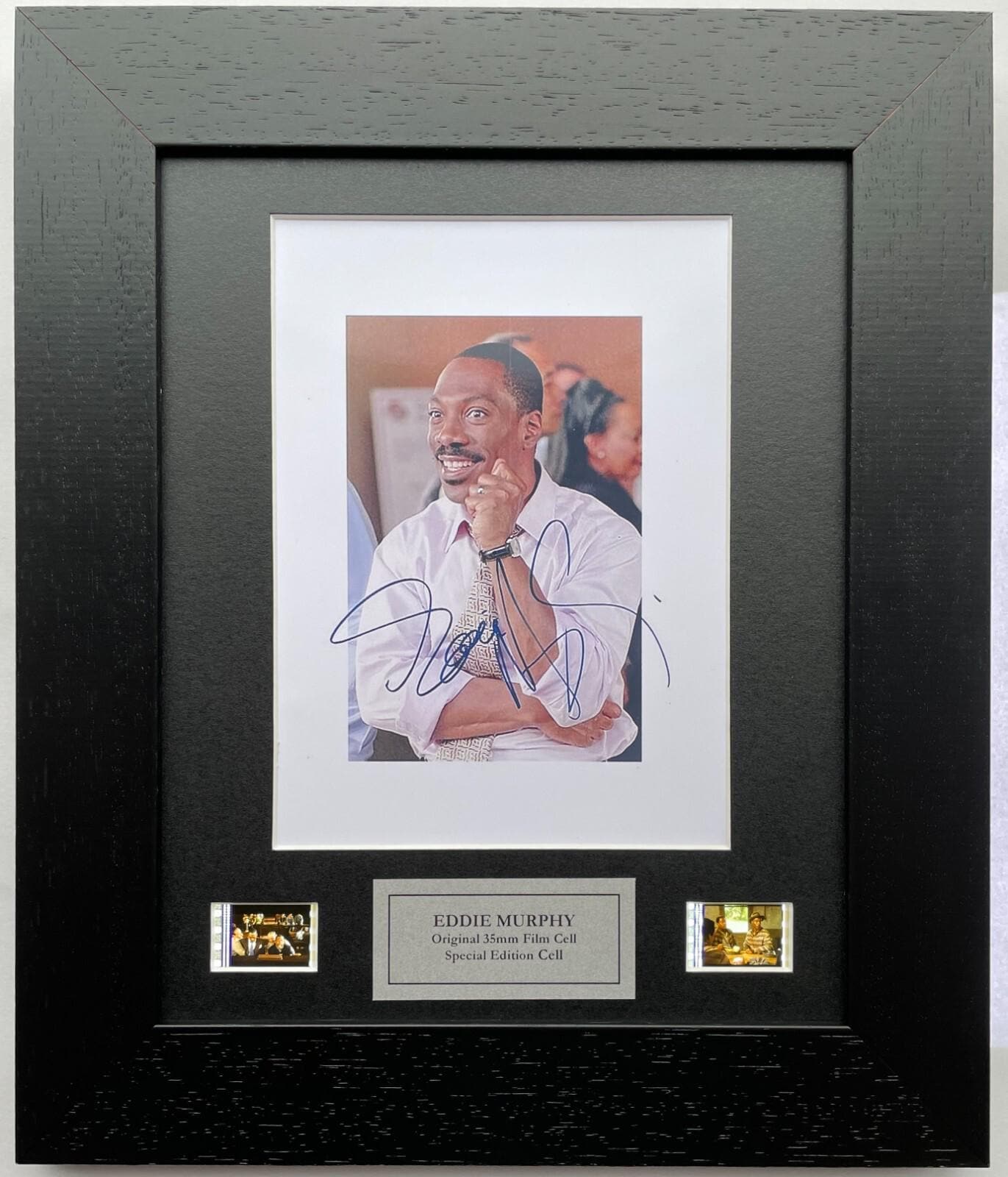 Handmade display inc original film cells for LIFE 1999 + EDDY MURPHY fans vSR