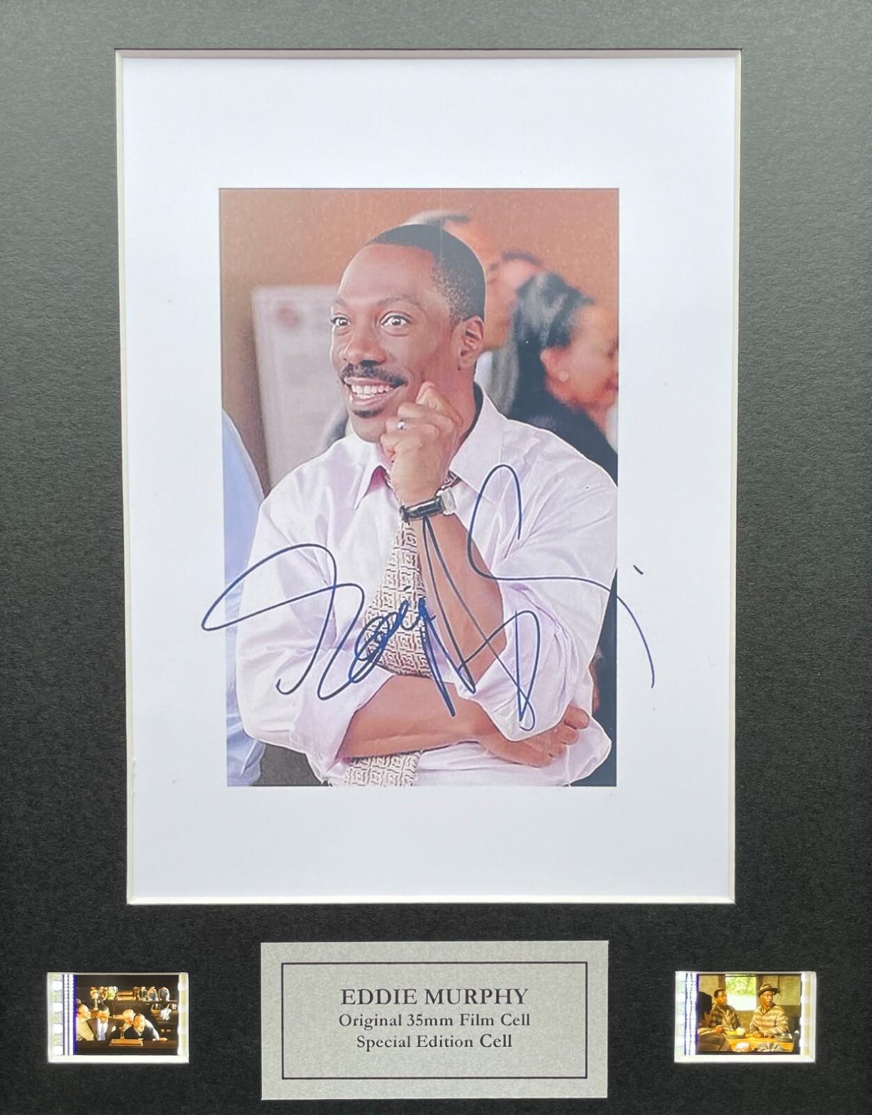 Handmade display inc original film cells for LIFE 1999 + EDDY MURPHY fans vSR