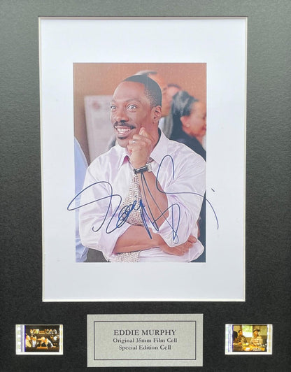 Handmade display inc original film cells for LIFE 1999 + EDDY MURPHY fans vSR