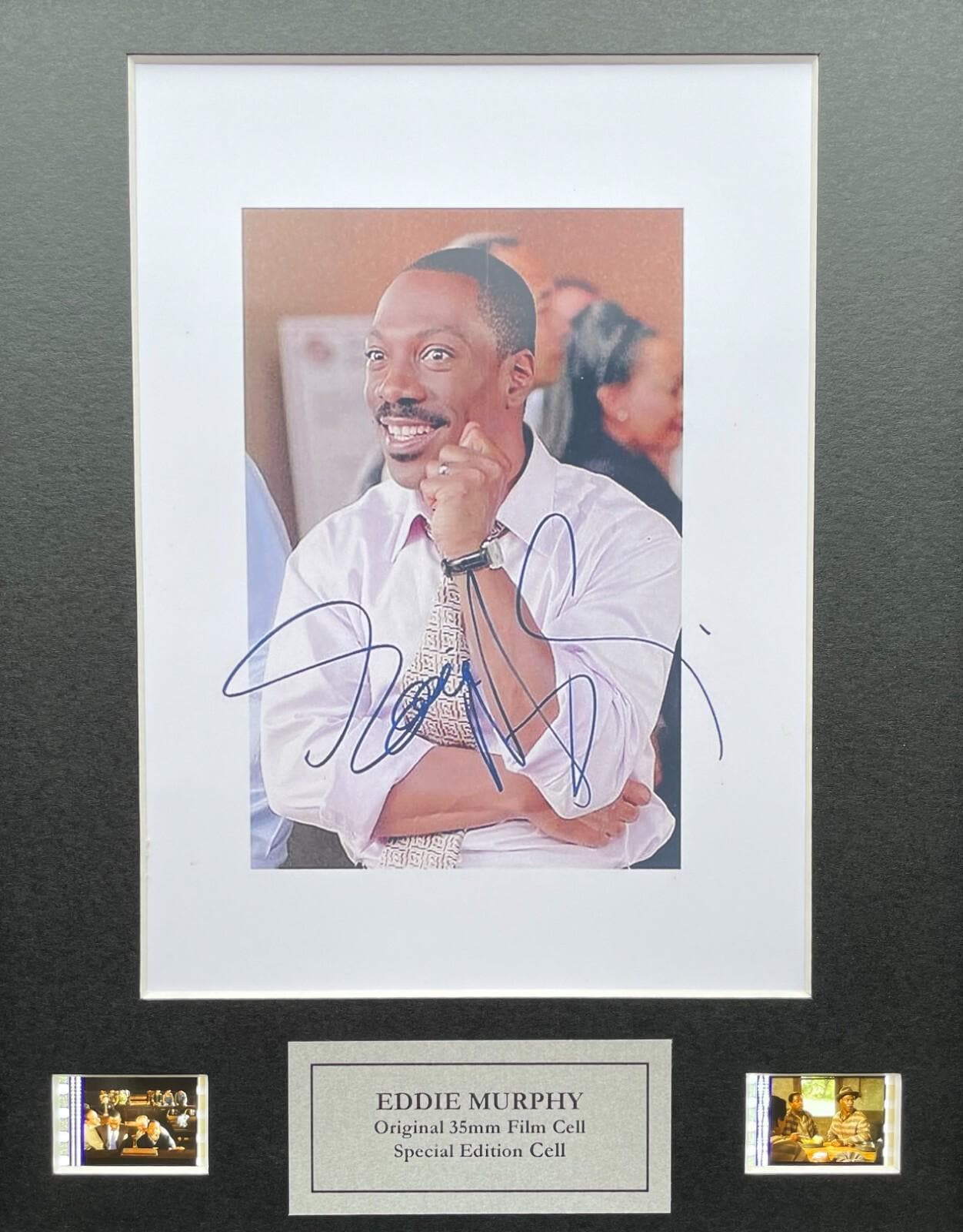 Handmade display inc original film cells for LIFE 1999 + EDDY MURPHY fans vSR