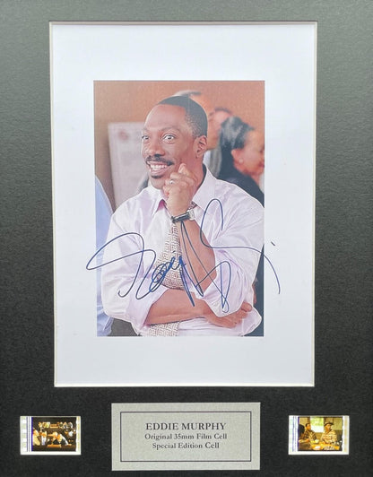 Handmade display inc original film cells for LIFE 1999 + EDDY MURPHY fans vSR