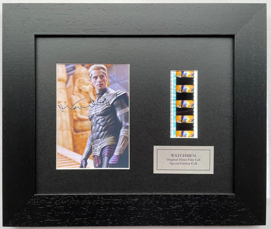 WATCHMEN Signed Repro Original 35mm Film Cells set in Quality Wood Frame + COA