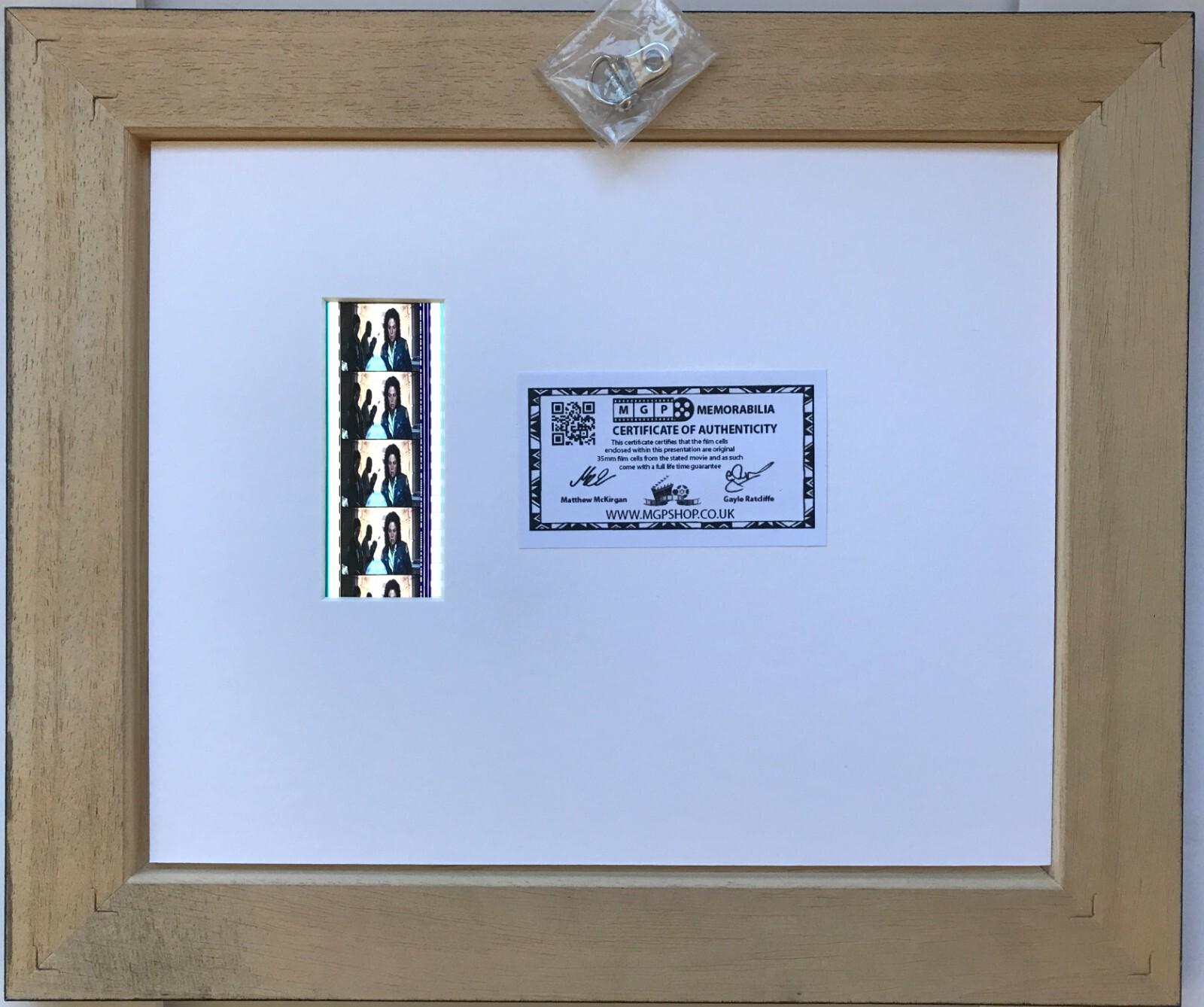 Hand crafted display featuring original 35mm film cells for ALIEN 1979 fans v1