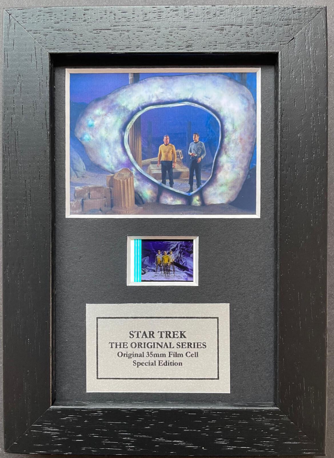 Handmade display inc original filmcell for Star Trek THE ORIGINAL SERIES fans v2