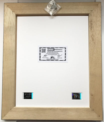 Handmade display featuring original filmcells for Star Trek Original Series fans