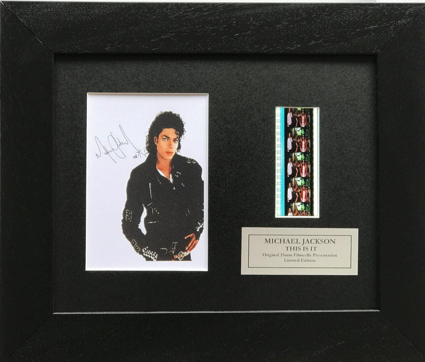 Handmade gift inc original filmcells for Michael Jackson fans for THIS IS IT vSR