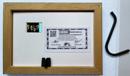 Handmade display featuring original film cell for a James Bond CASINO ROYALE fan