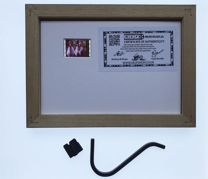 PULP FICTION Original Mini 35mm Film Cells set in Quality Wood Frame + COA