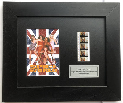 SPICE GIRLS Original 35mm Film Cells set in Quality Wood Frame + COA
