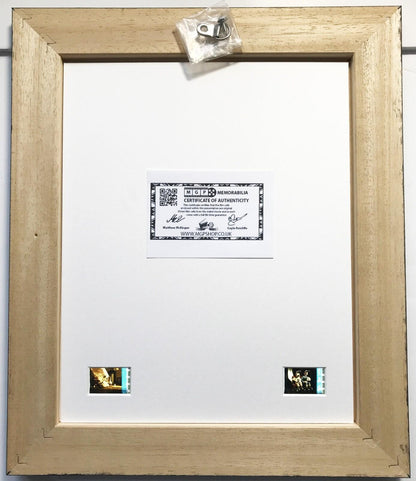 WALLACE & GROMIT Original 35mm Film Cells set in Quality Wood Frame + COA