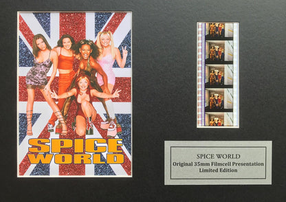 SPICE GIRLS Original 35mm Film Cells set in Quality Wood Frame + COA