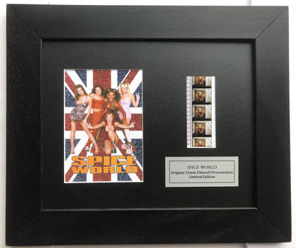 SPICE GIRLS Original 35mm Film Cells set in Quality Wood Frame + COA