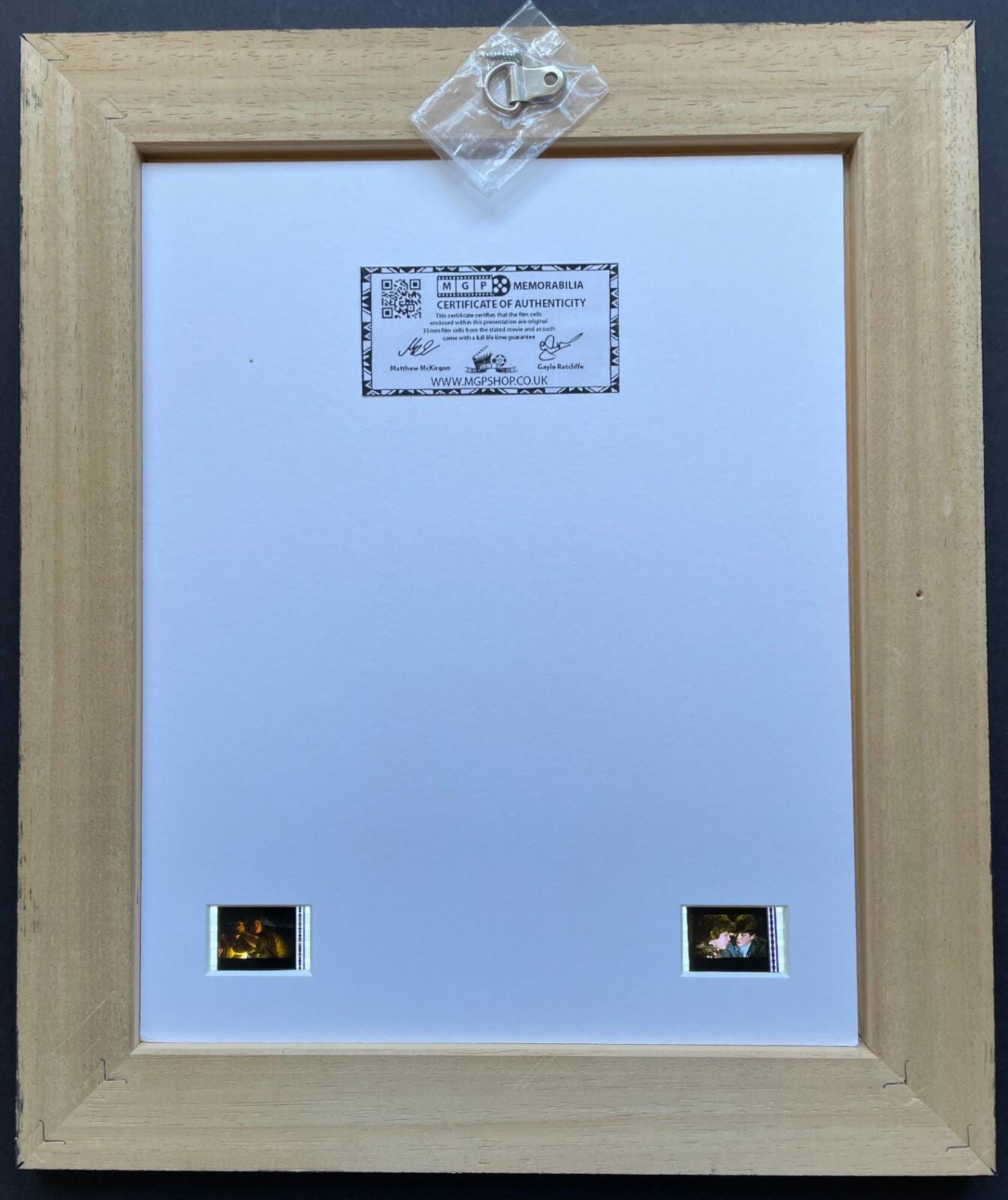 THE GOONIES Original 35mm Film Cells set within Quality Wood Frame + COA
