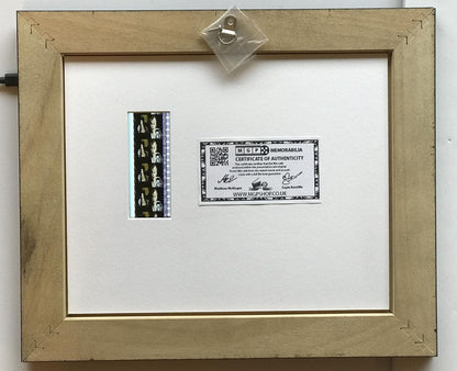 Hand crafted display featuring original 35mm film cells for CHICAGO 2002 fans v1