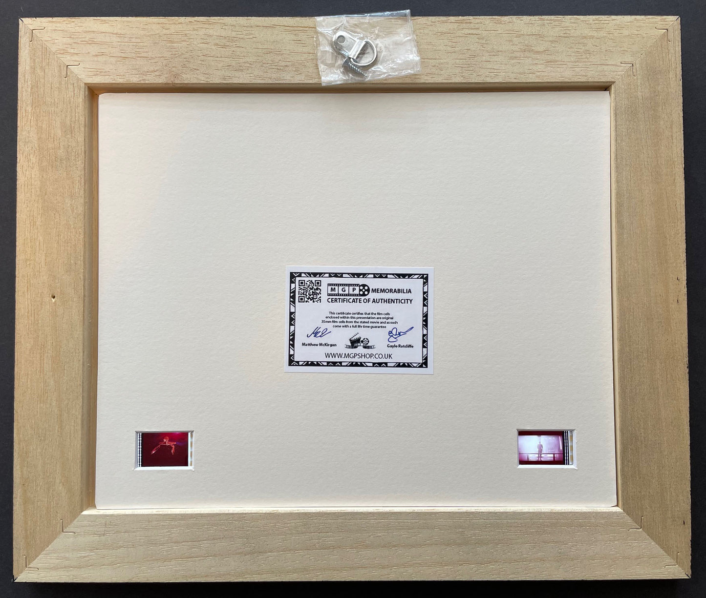 STAR TREK The Wrath Of Khan Original 35mm Film Cells set in Quality Wood Frame