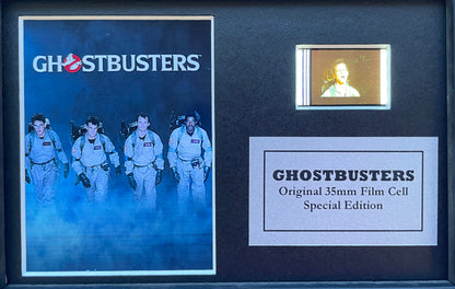 Hand crafted display featuring original Mini film cells for GHOSTBUSTERS fans v2