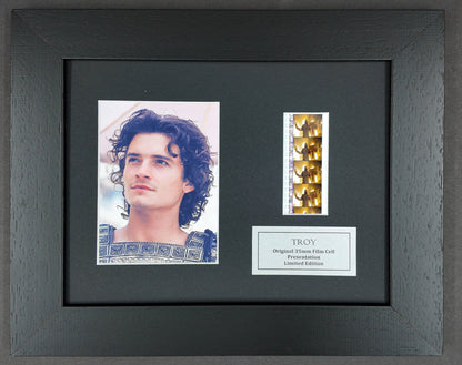 TROY Original 35mm Film Cells set in Quality Wood Frame + COA v2