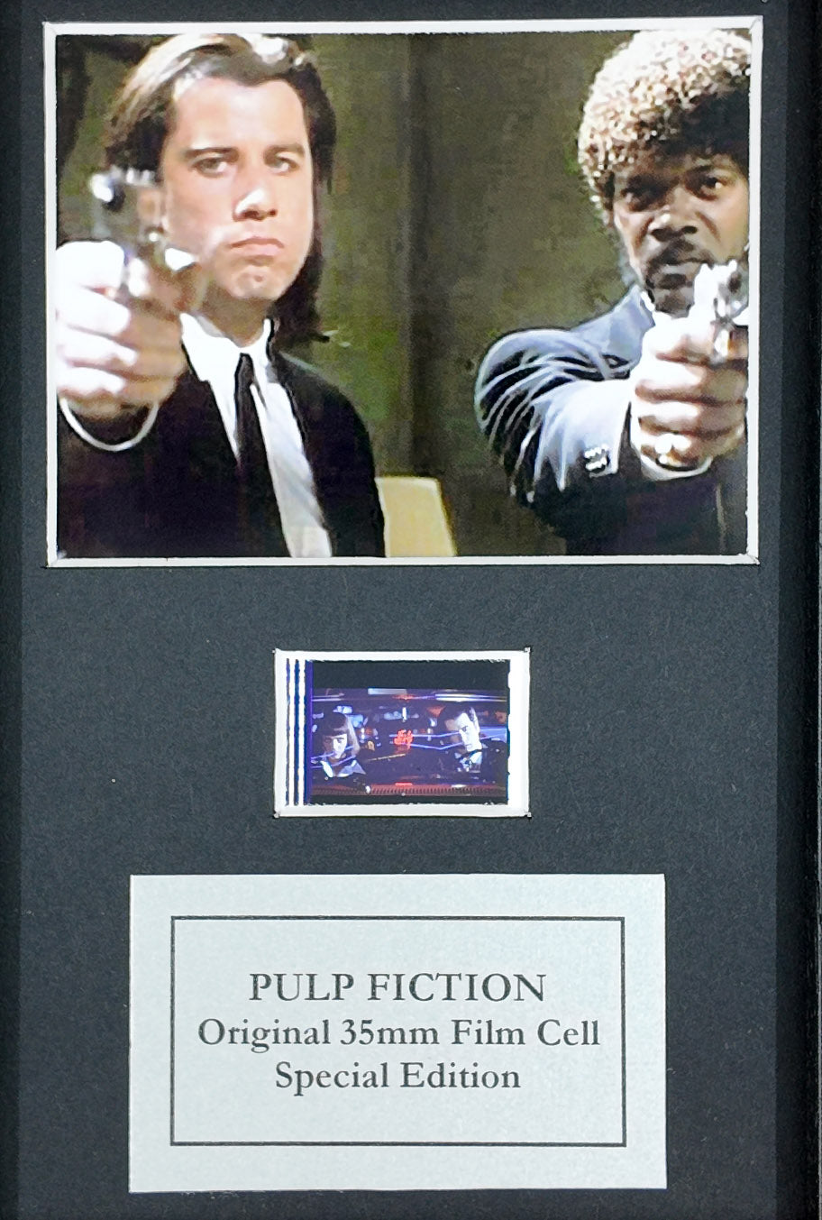 PULP FICTION Original Mini 35mm Film Cells set in Quality Wood Frame + COA v2