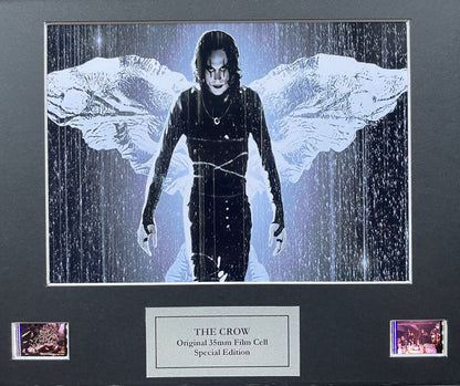 THE CROW of 1994 (Brandon Lee) Original 35mm Film Cell Memorabilia + COA
