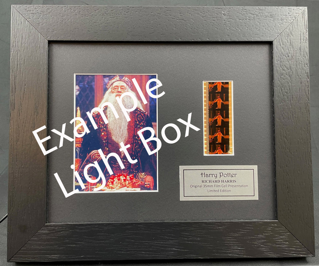 Hand crafted display featuring original 35mm film cells for 28 DAYS LATER fans