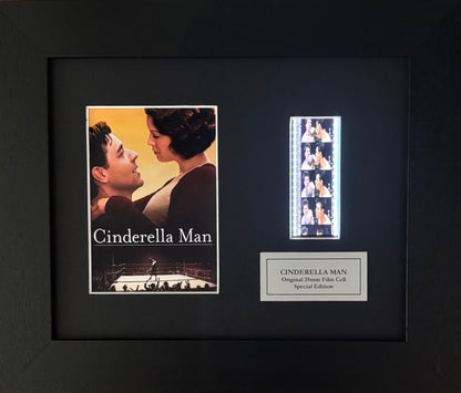CINDERELLA MAN Original 35mm Film Cells set in Quality Wood Frame + COA