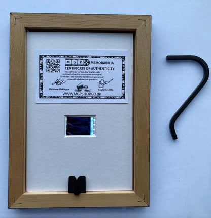 APOLLO 18 Original Mini 35mm Film Cells set in Quality Wood Frame + COA