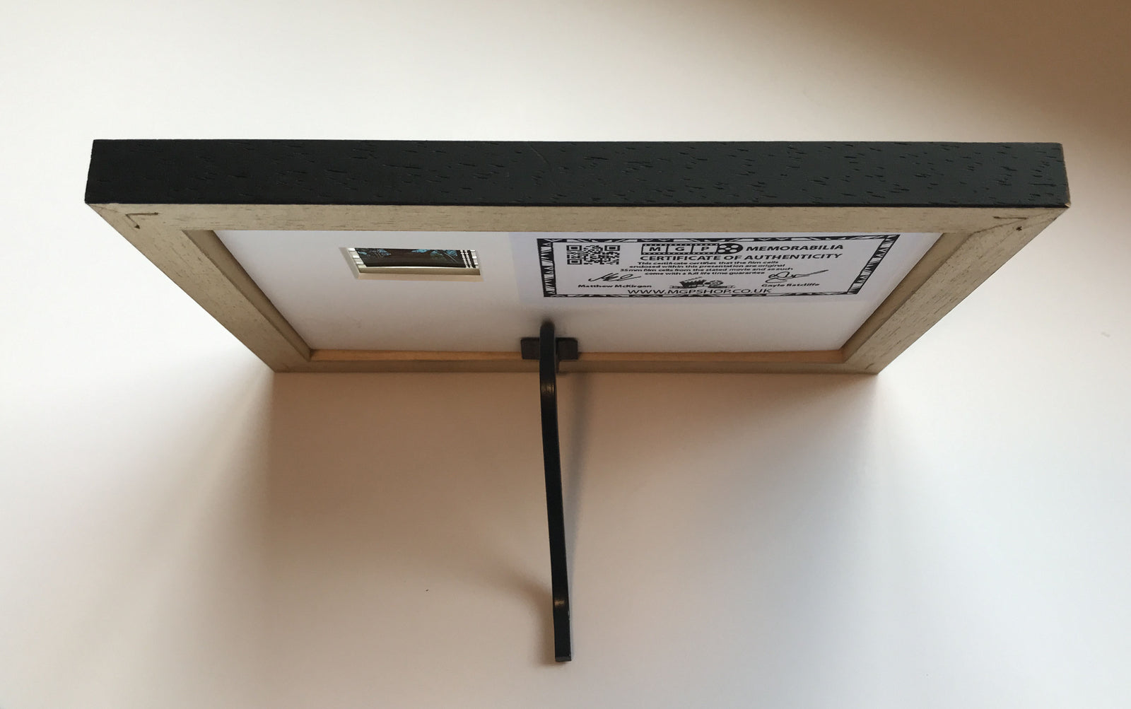 Hand crafted display featuring original 35mm film cell for DIRTY DANCING fans v1