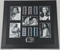 007 BOND GIRLS Original 35mm Film Cells set within Quality Wood Frame + COA