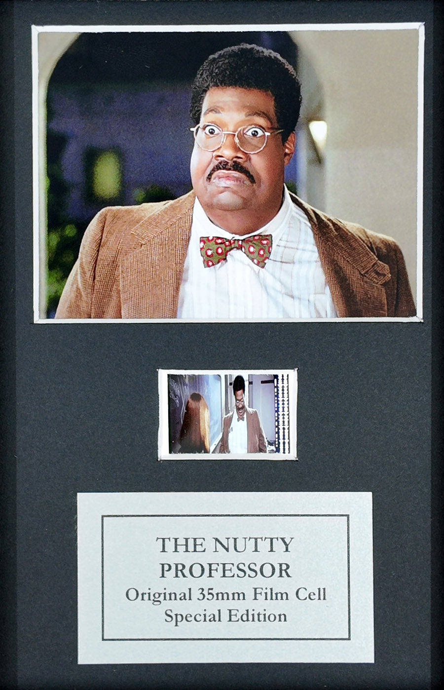 Handmade gift featuring original Mini film cells for THE NUTTY PROFESSOR fans