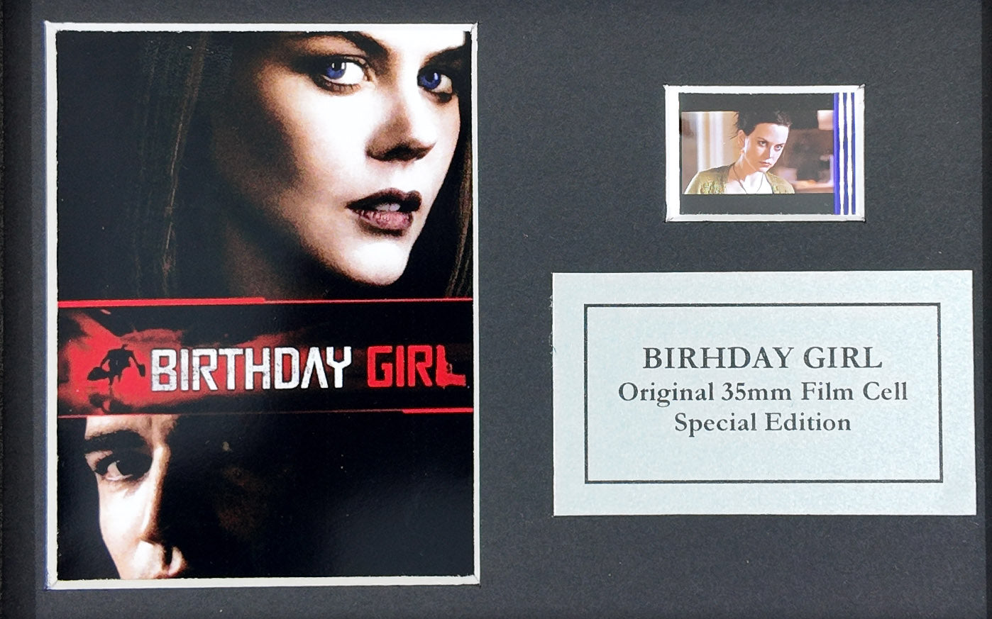 Handmade gift inc original Mini film cell for BIRTHDAY GIRL (Nicole Kidman) fans