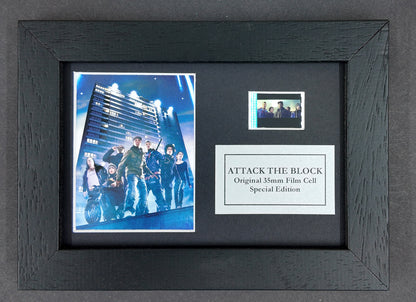 Handmade gift inc original Mini film cell for ATTACK THE BLOCK (John Boyega) fans