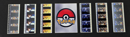 POKEMON Original 35mm Film Cells set within Quality Wood Frame + COA