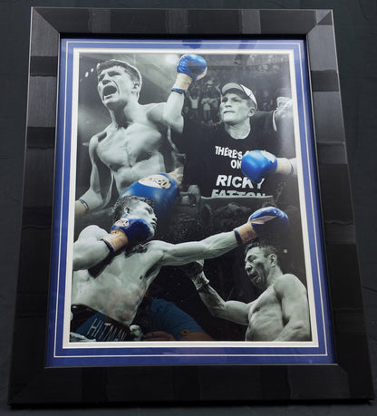 RICKY HATTON display 46cm x 37cm for a Boxing Fan - only one!