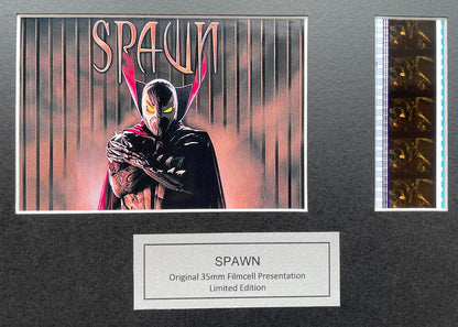 SPAWN (1997) Original 35mm film cells set within a Quality Wood Frame + COA