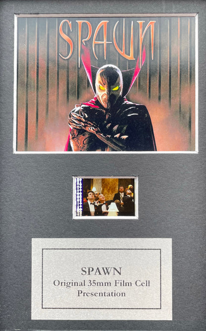 SPAWN (1997) Original Mini 35mm film cells set within a Quality Wood Frame + COA