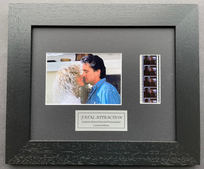 FATAL ATTRACTION Original 35mm Film Cells set within Quality Wood Frame + COA v1